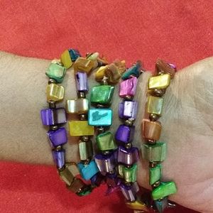 Multi colored bracelet